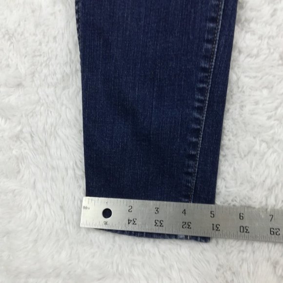 Madewell Womens Jeans 10" High Rise‎ Skinny Blue Denim Dark Wash Stretch 23 - Picture 9 of 12